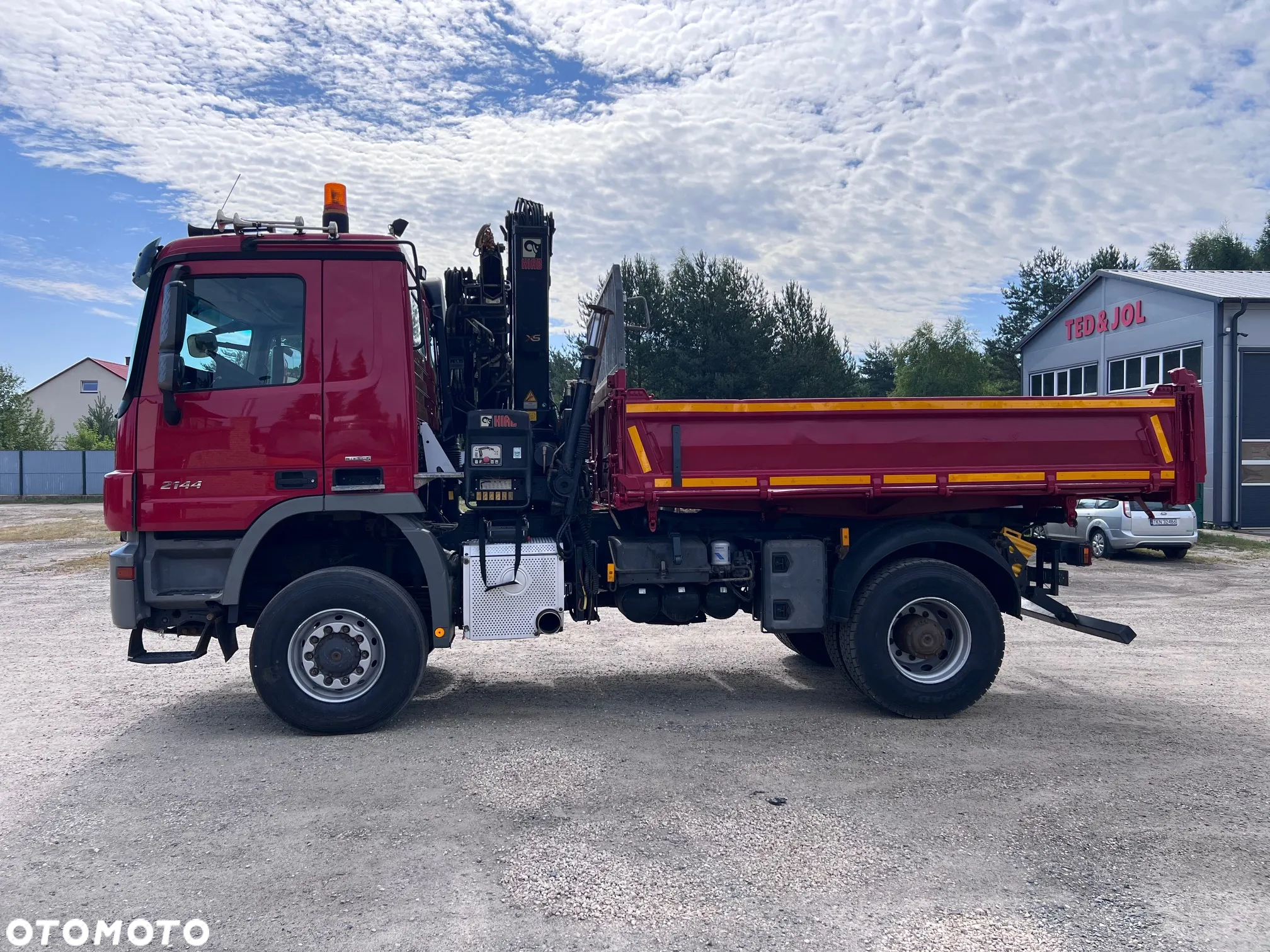 Mercedes-Benz ACTROS 4x4 1844 2144 AK HDS HIAB 12M - 13
