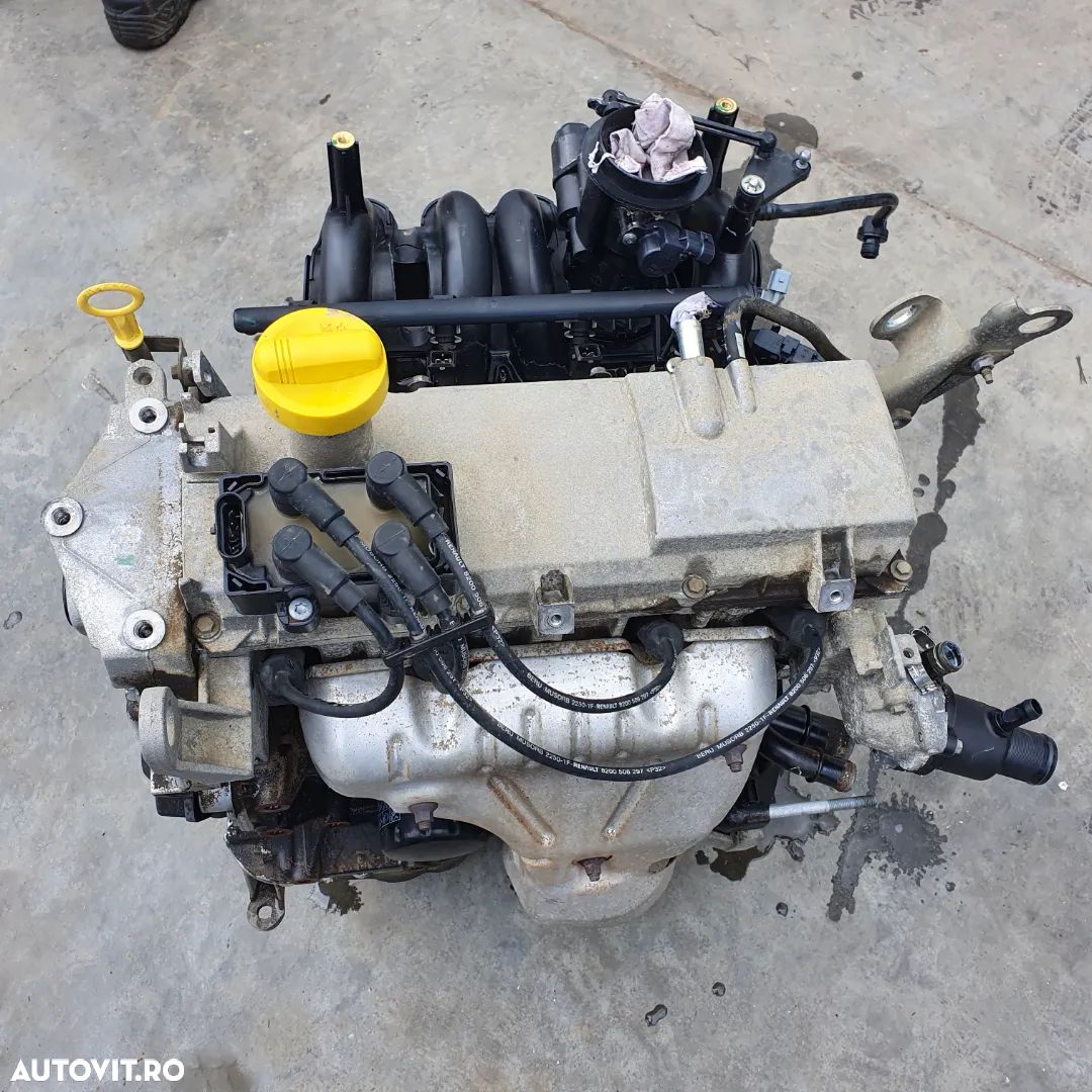 Motor 1.4 MPI K7J710 K7JA710 K7J 710 Dacia Logan 1 2004 - 2012 - 1