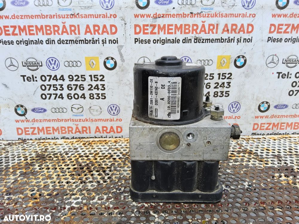 Modul ABS Ford Fiesta 2002-2008 cod 2s612m110ce pompa abs ecu calculator unitate - 2