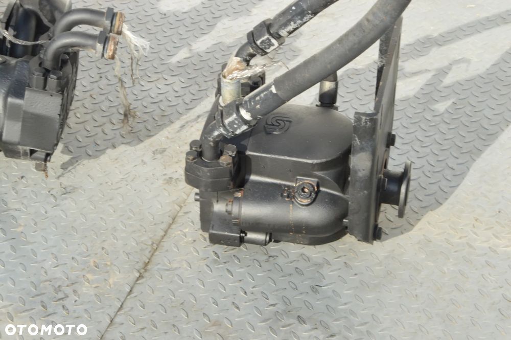 napęd betoniarki betonomieszarki motoreduktor Sauer-Danfoss  pompa hydrauliczna - 2