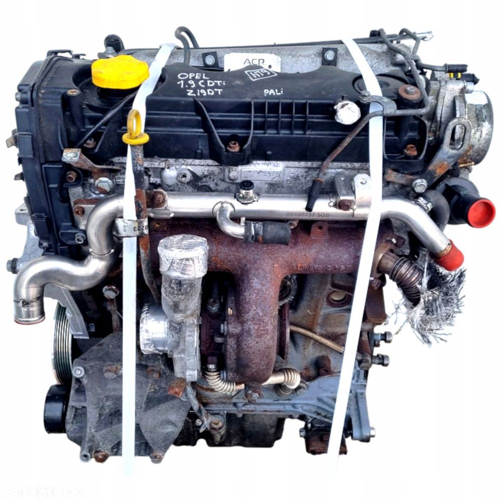 Silnik Opel Zafira B 1.9 CDTI 120KM Z19DT Diesel Napęd KOMPLET - 11