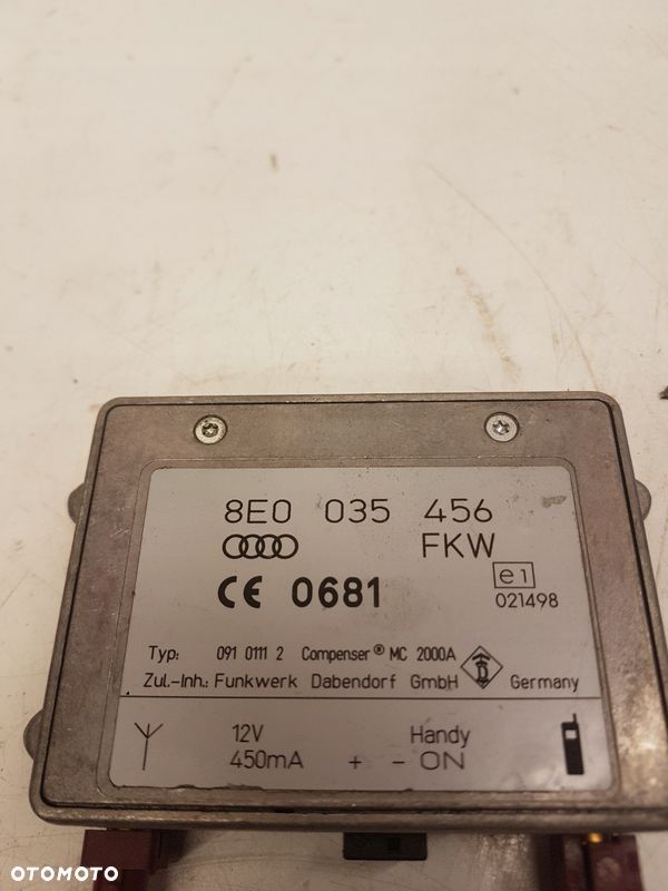 WZMACNIACZ ANTENY AUDI A4 B7 A6 C6 8E0035456 - 3