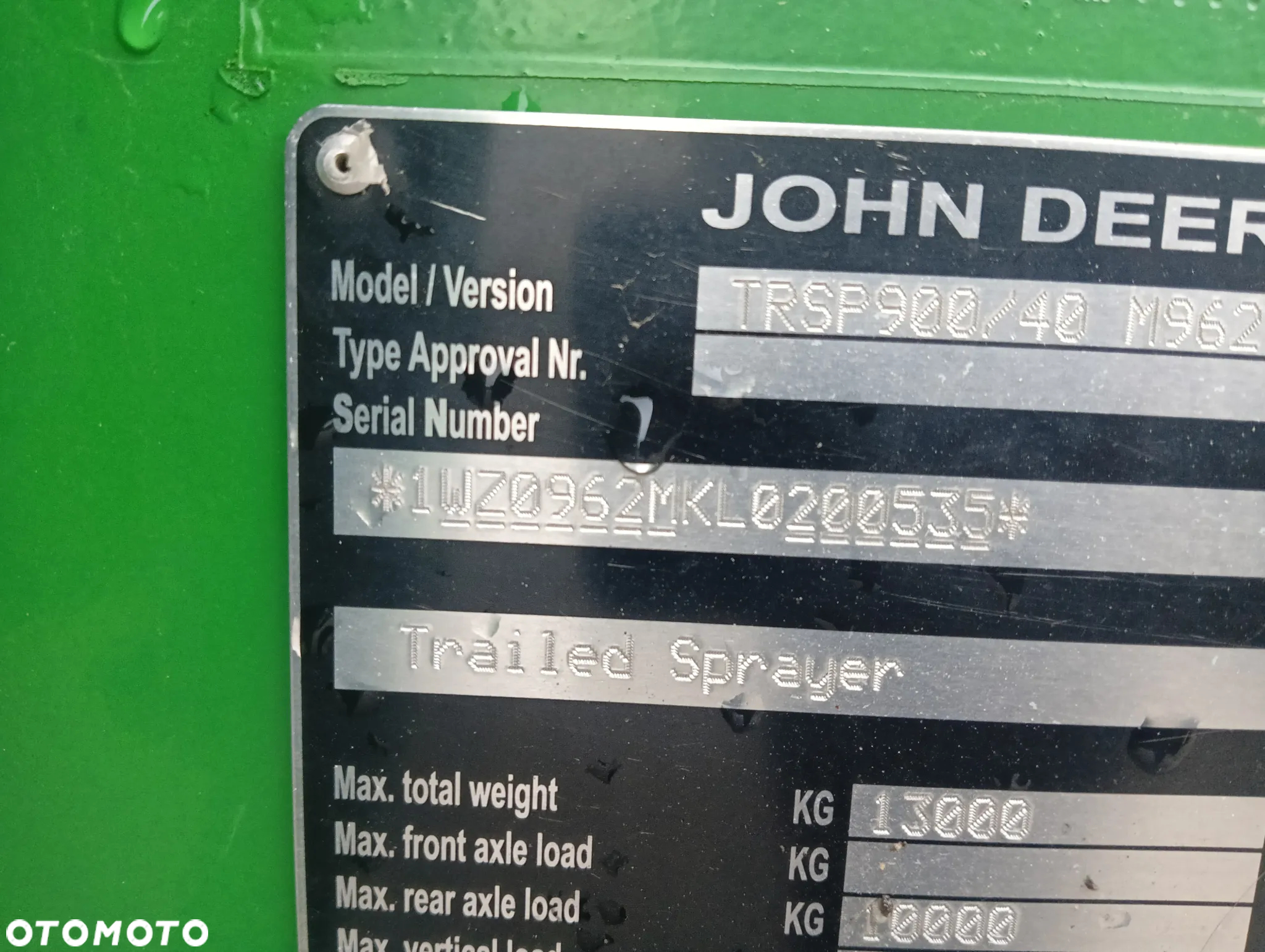 John Deere M962i - 9