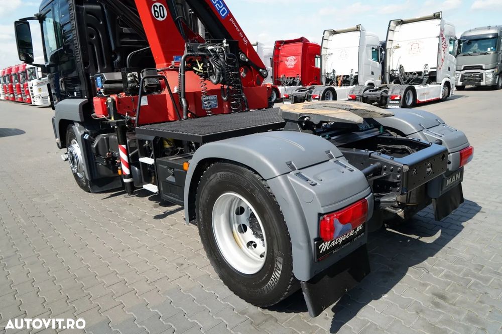 MAN TGS 18.480 / 4x2 / HDS HMF 1820 K6 / 17.2 m REACH / MANUAL / RADIOCOMANDĂ / IMPORTAT - 18