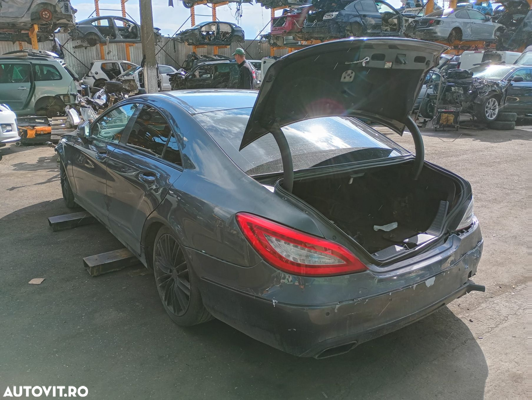 Motoras geam dreapta fata A2078200642 Mercedes-Benz CLS-Class C218/X2 - 6