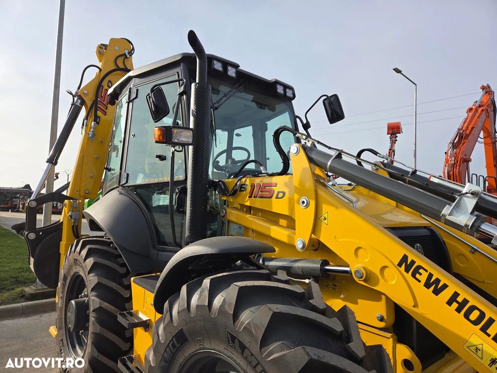New Holland ROTI EGALE, 89kW-120CP, BRAT extensibil adanc sapare 6m, Powershift, cupa mulfufntionala 4x1 cu FURCI, Anvelope Michelin, Aer conditionat, Cutie automata, Radio, Certificat CE, garantie 1 an, posibilitate leasing 4 ani, PROMOTIE 86.900 EUR+Tva - 15