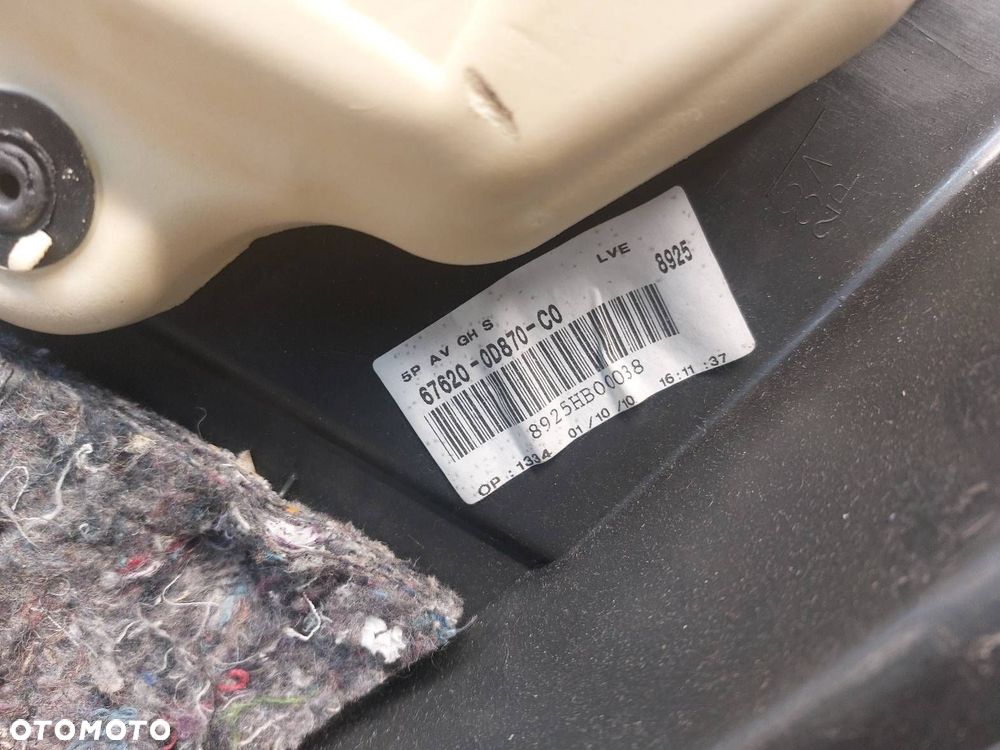 BOCZKI DRZWI KOMPLET 1/3 TOYOTA YARIS II LIFT - 10