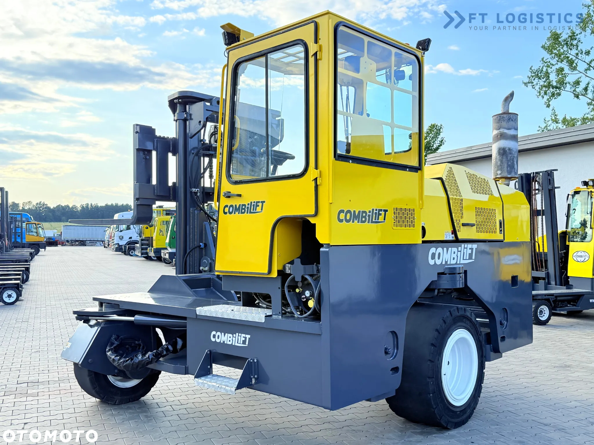Combilift C14000 / GAS LPG / DUPLEX 3600MM / WOLNY SKOK / POZYCJONER / WIDŁY 1500MM / JAK NOWY - 29