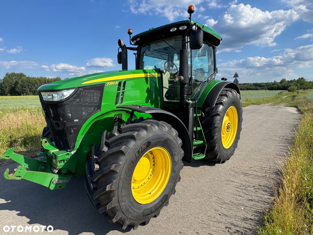 John Deere 7250 R Super Stan 5124 mth, 4x4 Traktor - 13