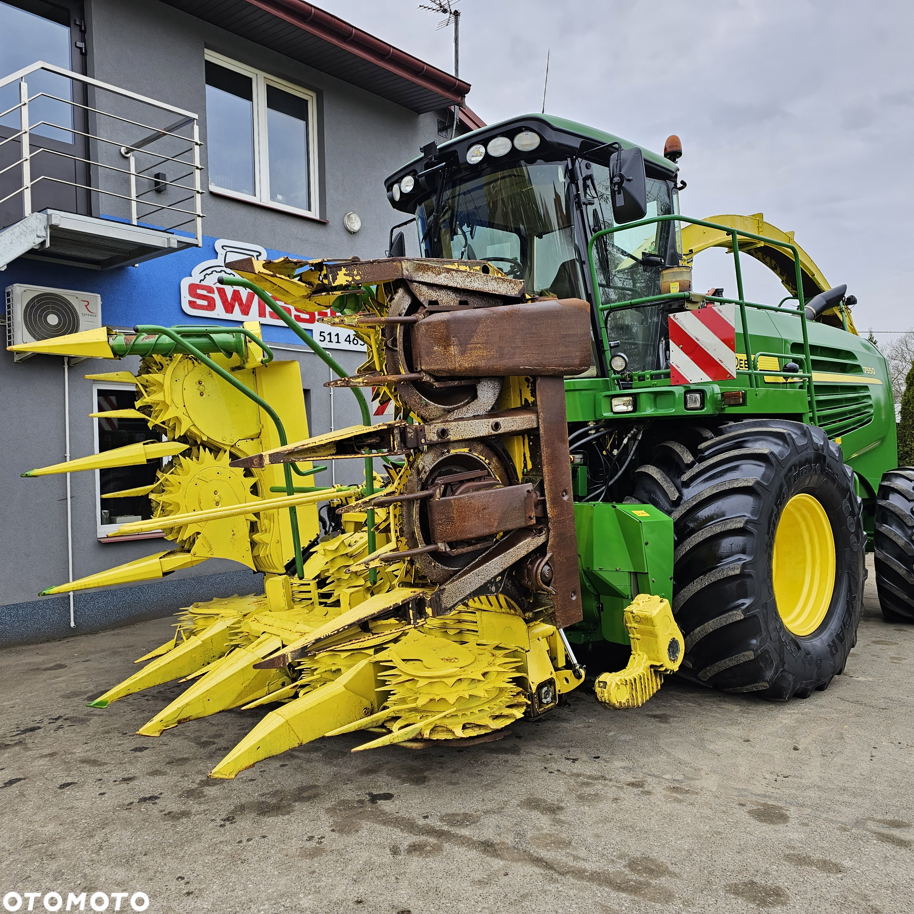 John Deere 7550 Sieczkarnia do Kukurydzy 4x4 do Trawy 7450  pro 7780 jd 7580 JOHN 7480 Jaguar 870 Profi - 6