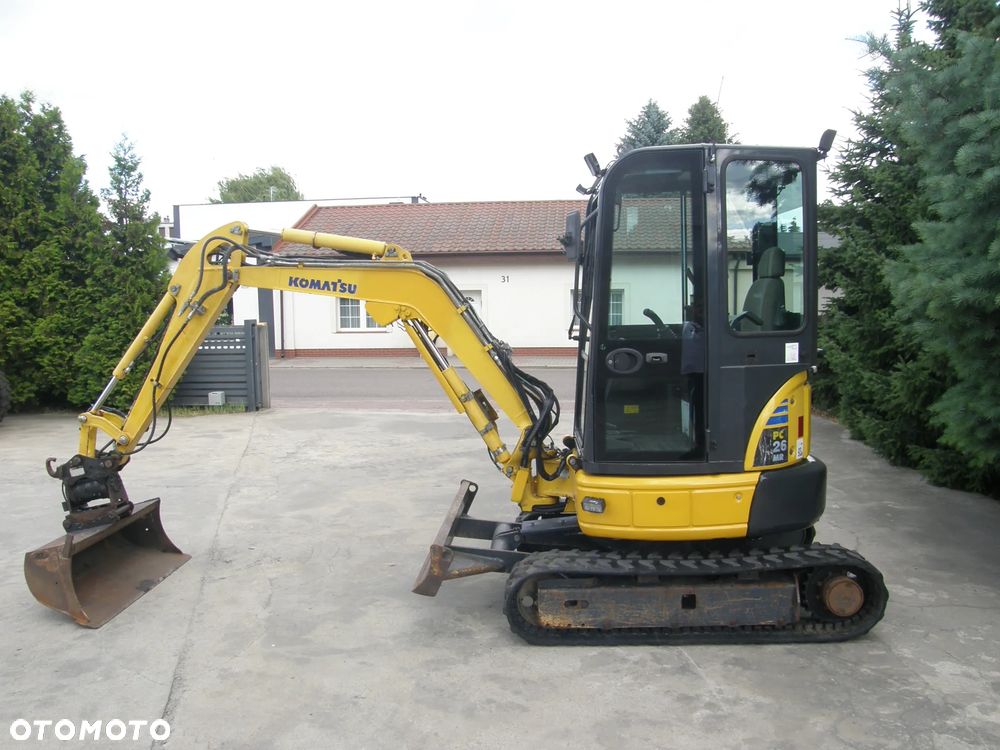 Komatsu PC26MR-3 2018rok szybkozłącze uchylne hydrauliczne sprowadzona - 1