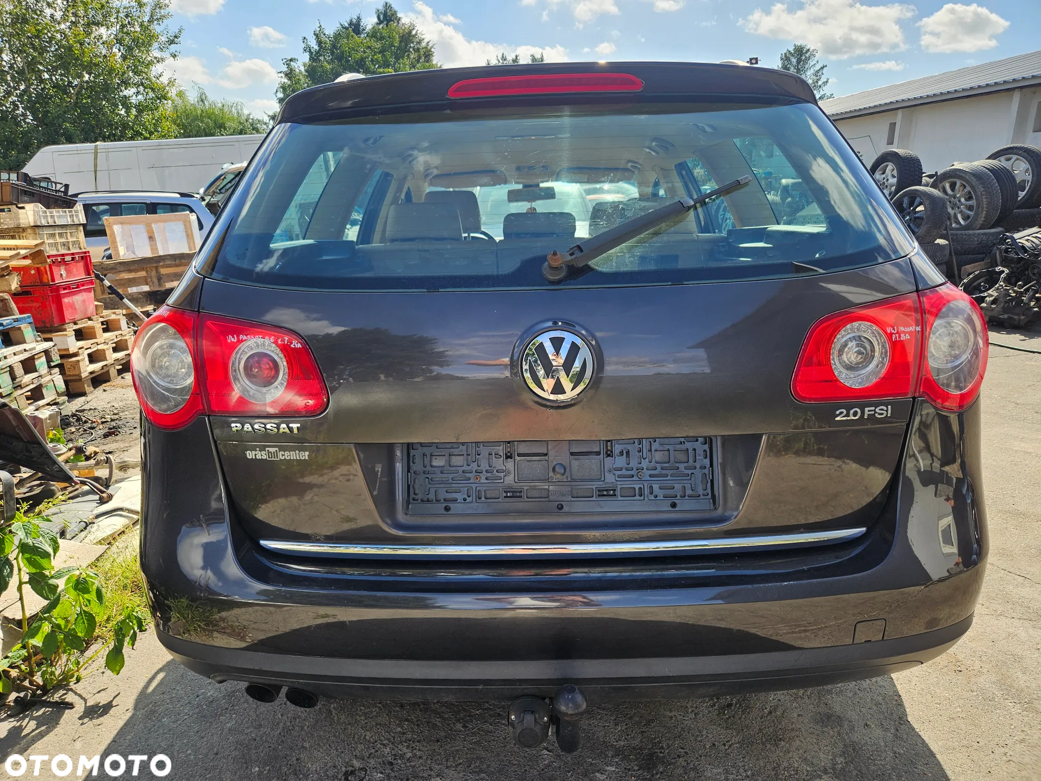 VW PASSAT B6 LAMPA LEWY TYŁ LEWA TYLNA KLAPA Z KLAPY W KLAPĘ - 12