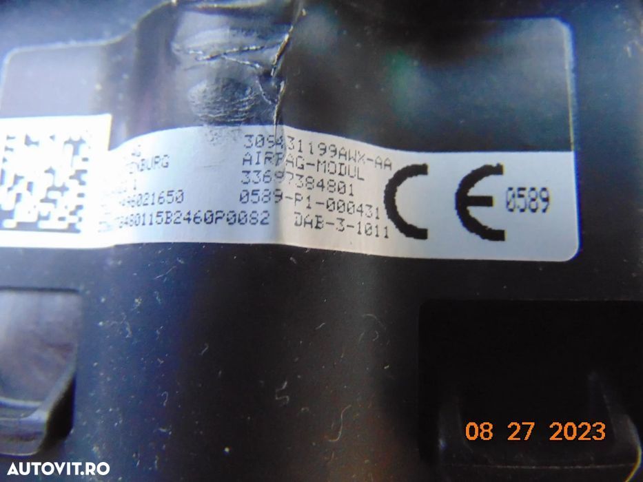 Plansa bord BMW x1 f48 f49 airbag sofer pasager centuri fata stanga dr - 8