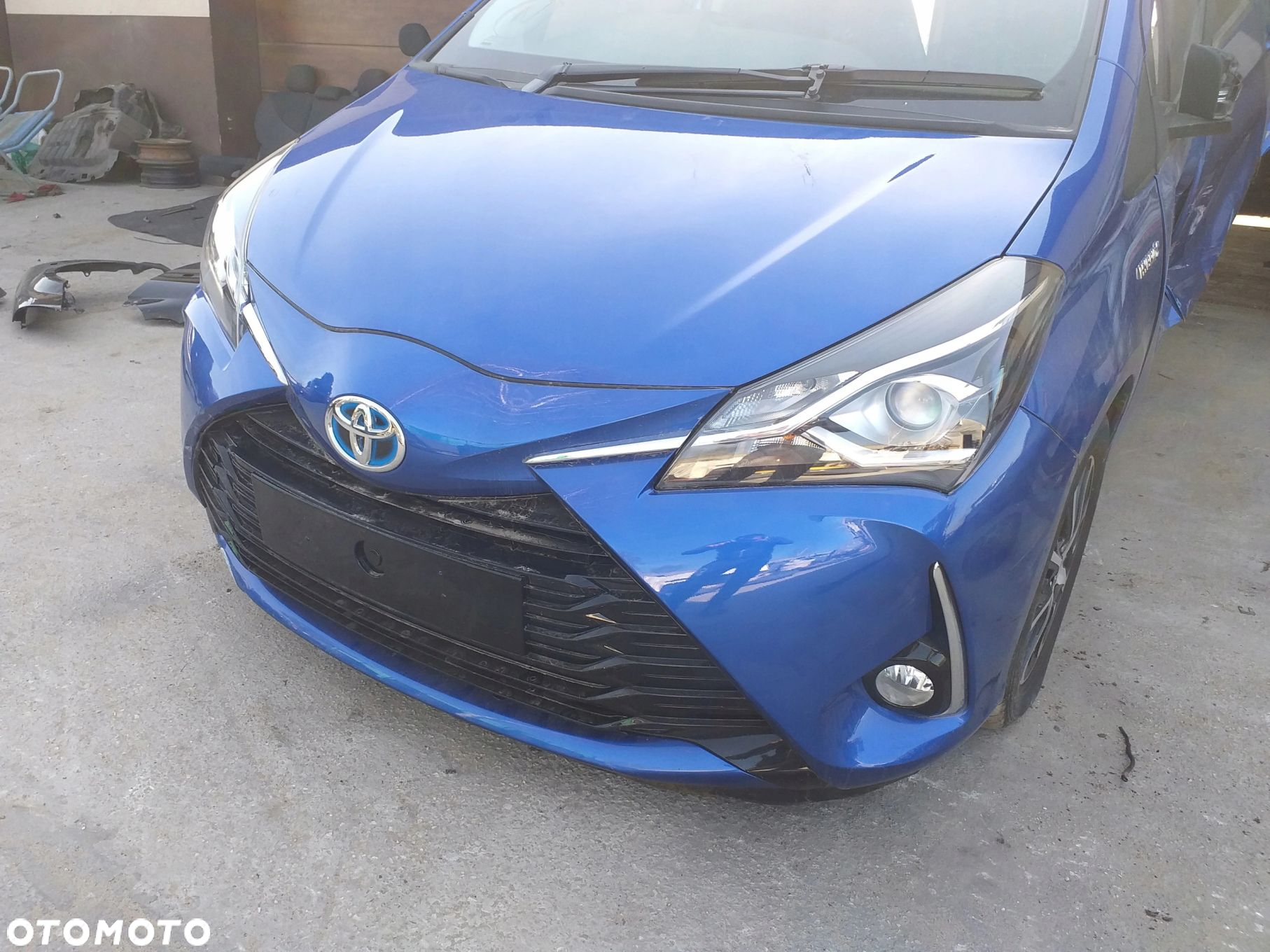 Yaris III 1,5 hybryda osłona tarcza kotwiczna tył - 3