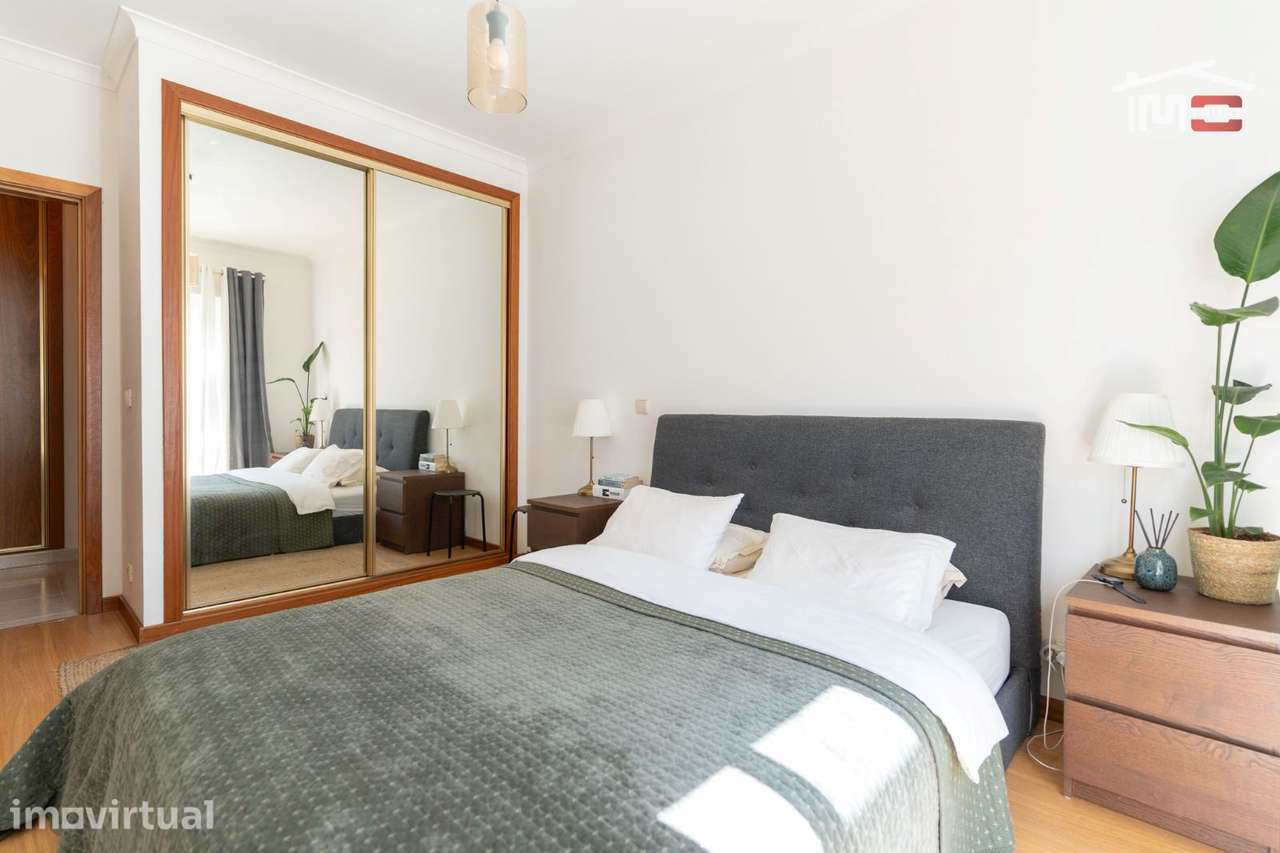 Excelente Apartamento T1 com terraço e garagem, Urbanização Pinhal ... - Grande imagem: 3/20