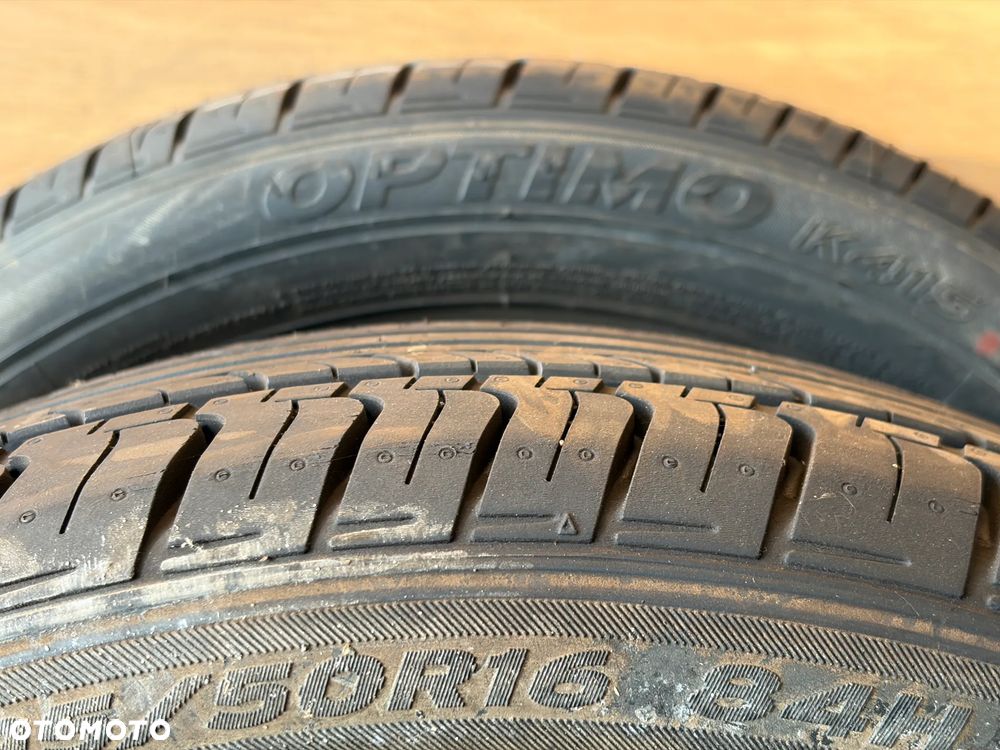 4szt. Opony letnie Hankook Optimo K415 195/50 R16 - 14