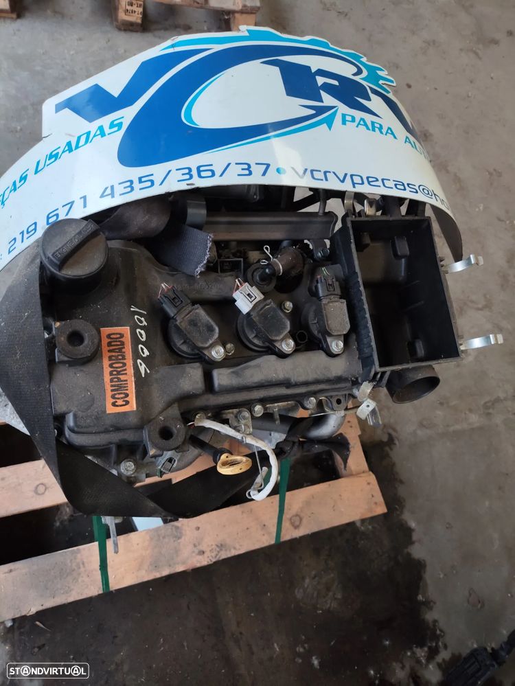 Motor Toyota Yaris 1.0i 12V 69Cv 2010-2020 Ref: 1KR-Y52 - 1
