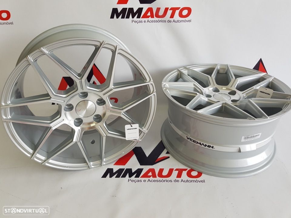 Jantes Veemann V-FS38 Machined Silver 18 (BMW) - 3