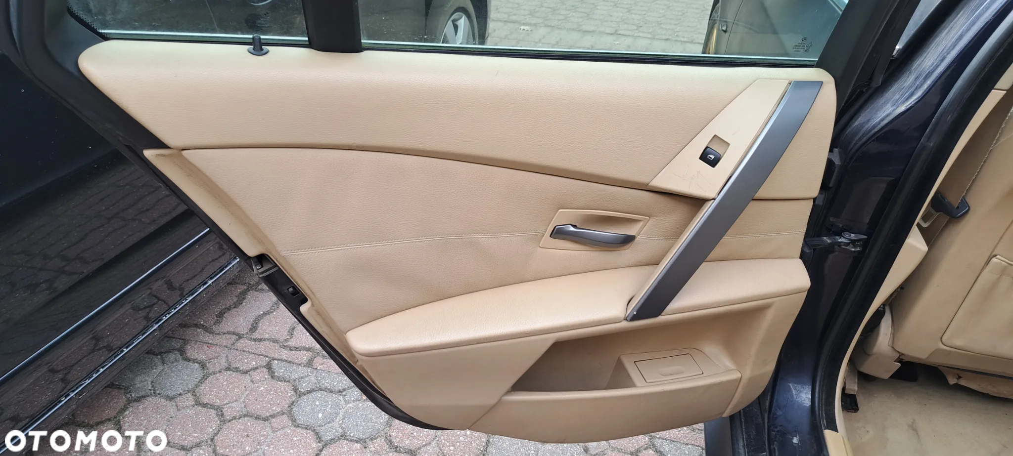 Fotele bmw E61 skóra jasna - 12