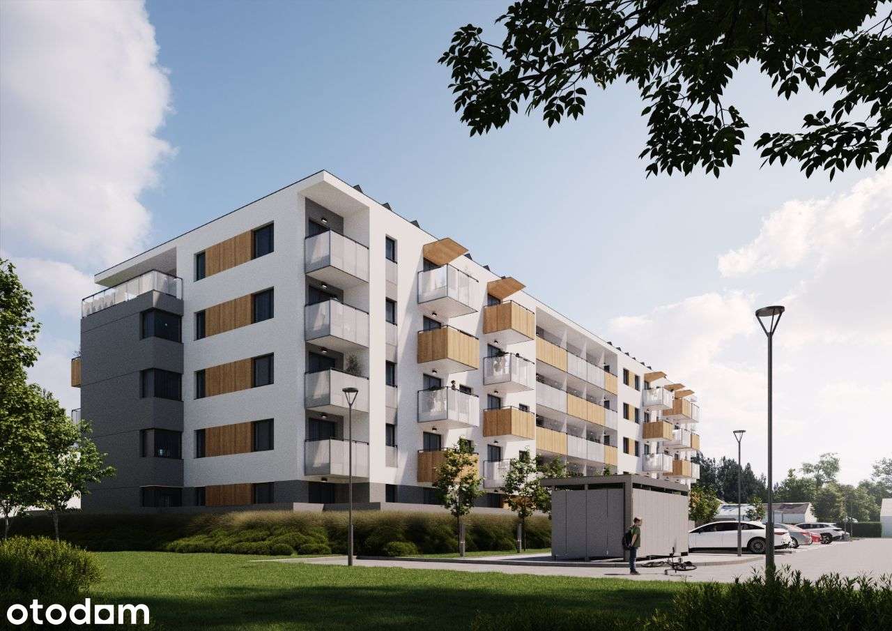3-pokojowe mieszkanie 53,8m2 + balkon Bezpośrednio