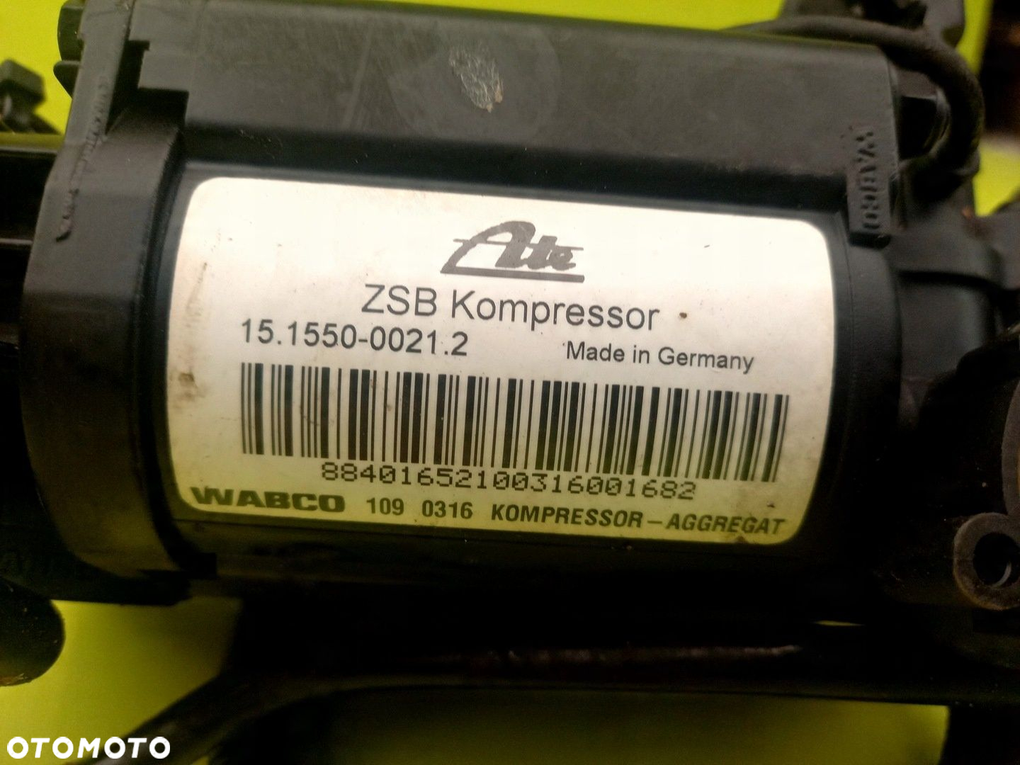 POMPKA KOMPRESOR ZAWIESZENIA WABCO AUDI A8 D3 03R - 2