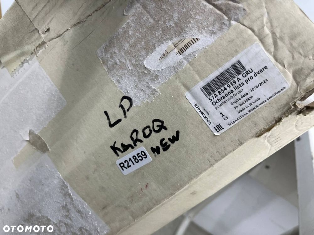 Listwa Skoda Karoq 2017r.- SportLine NOWA lewa przednia dolna nakładka drzwi boczna lewy przód - 8