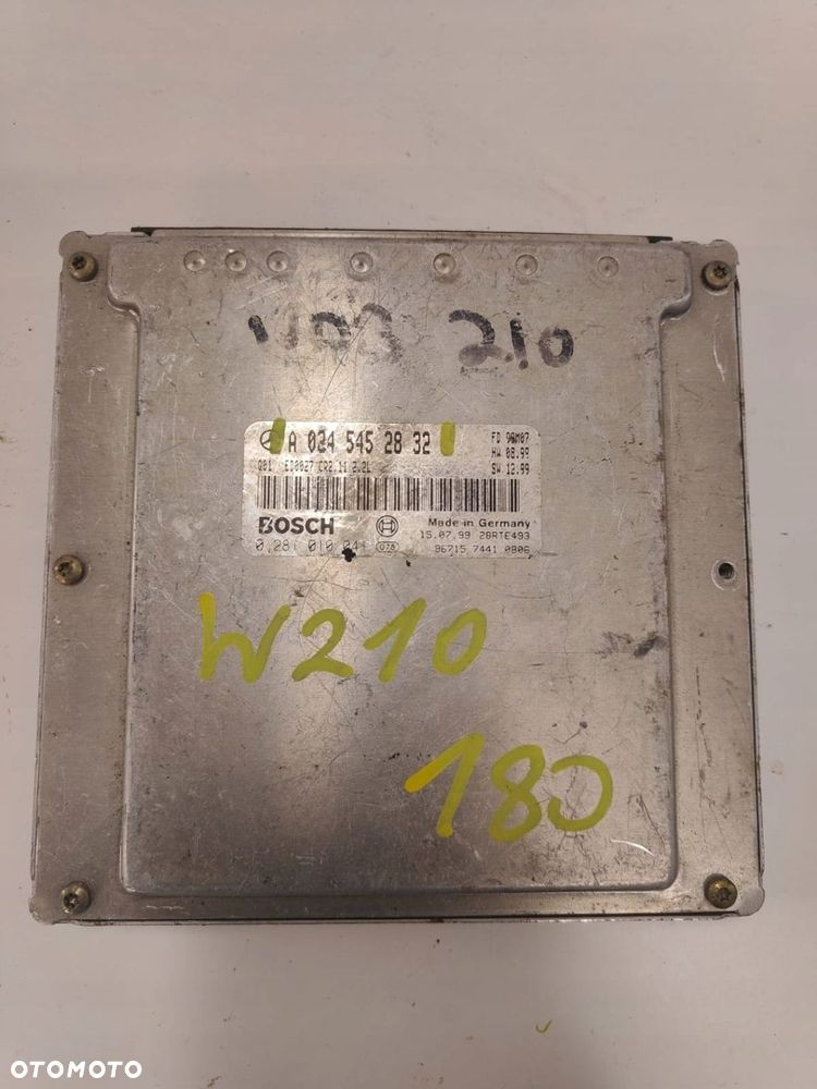Mercedes w210 A0245452832 0281010041 STEROWNIK SILNIKA KOMPUTER - 1