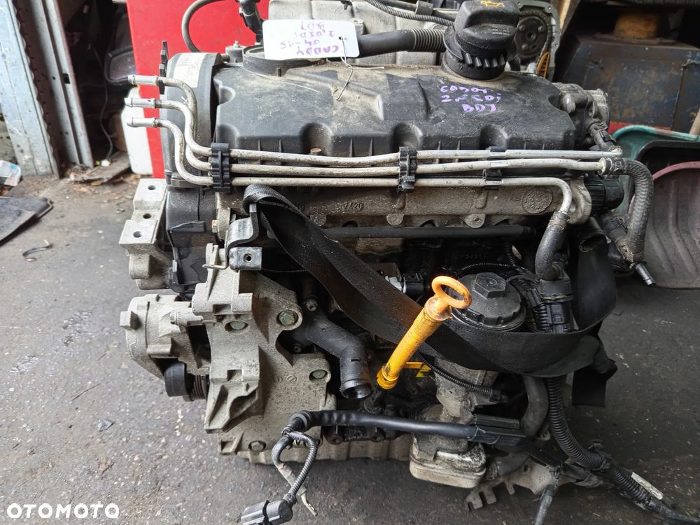 VOLKSWAGEN CADDY SILNIK +WTRYSKI +POMPA 2.0 SDI BDJ BST - 1