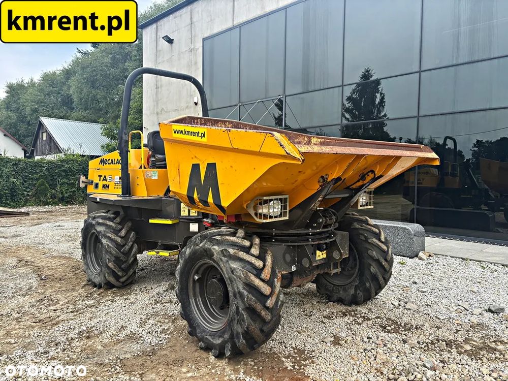 Mecalac TA6S WOZIDŁO 2019R | Wacker Neuson DV60, DW60, Thwaites 6 Tonne, MACH 2060, JCB 6T-1, 6T-2, Ausa D601 AHG, D600 APG, Hydrema 912, Terex TA6, TA6S, Benford PT6000, SXR6000, Bergmann C805S, 2060 R Plus, Volvo A25 - 6
