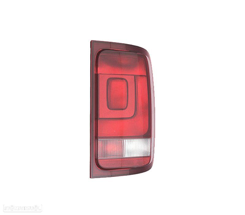FAROLIN DIR VOLKSWAGEN VW AMAROK 13-19 BRANCO FUMADO VERMELHA - 1