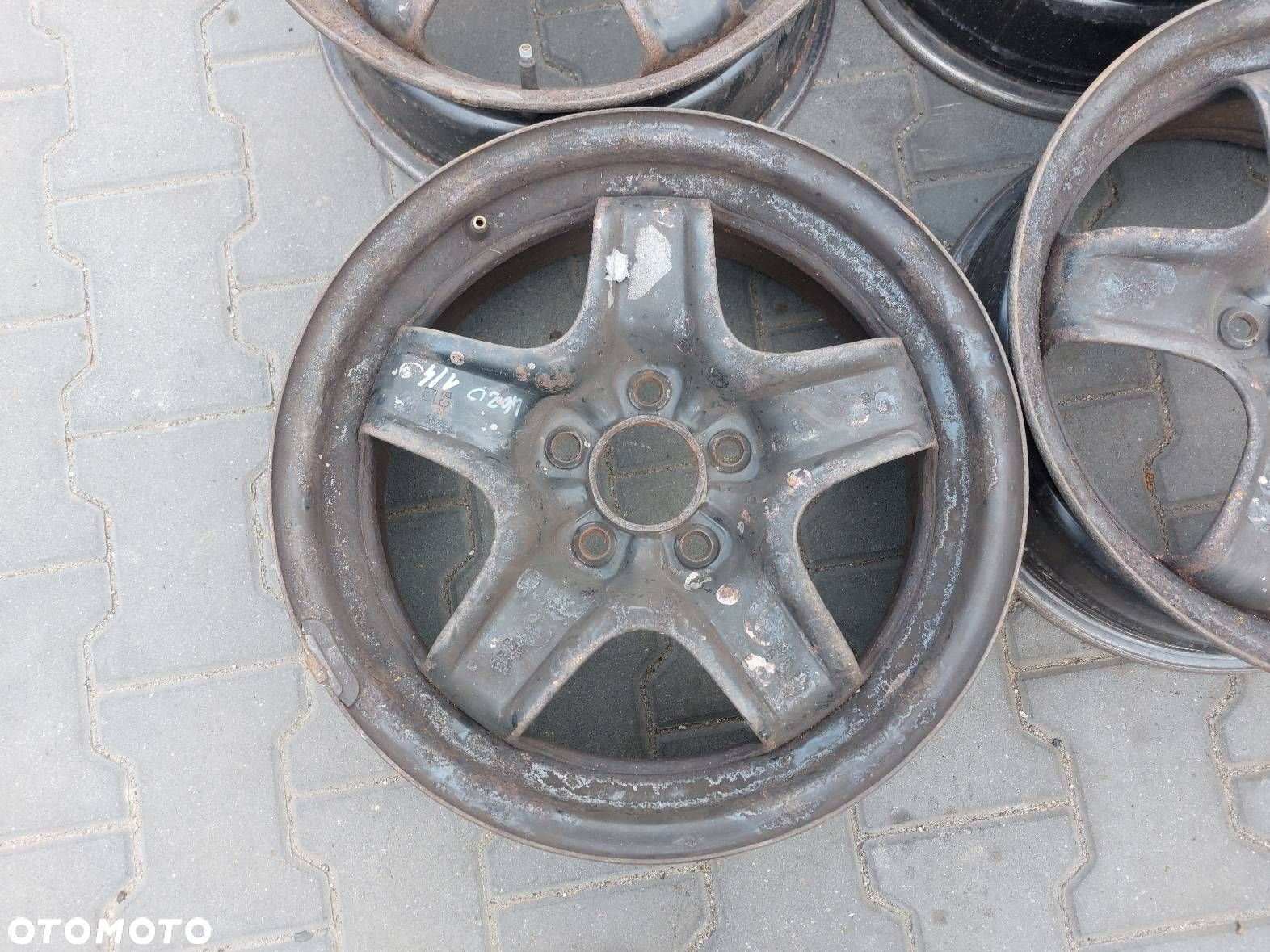 FELGI STALOWE 4 SZT 5X110 6.5JX16 ET39 FI 70.2 OPEL ZAFIRA B ASTRA VECTRA - 3