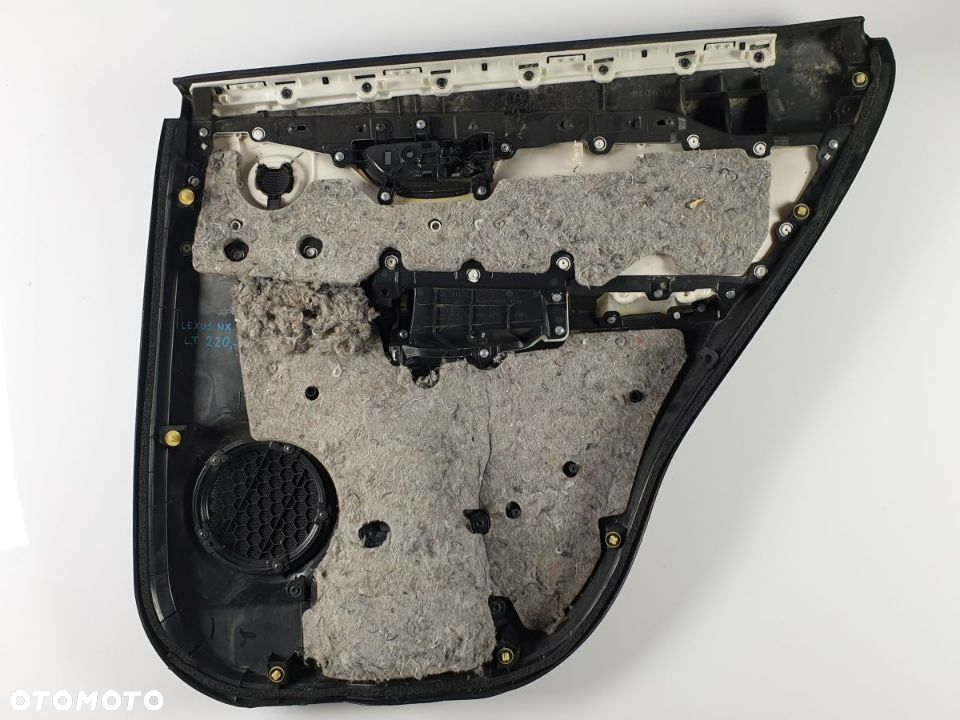 LEXUS NX 2014 2021 Boczek Drzwi Lewy Tył - 4