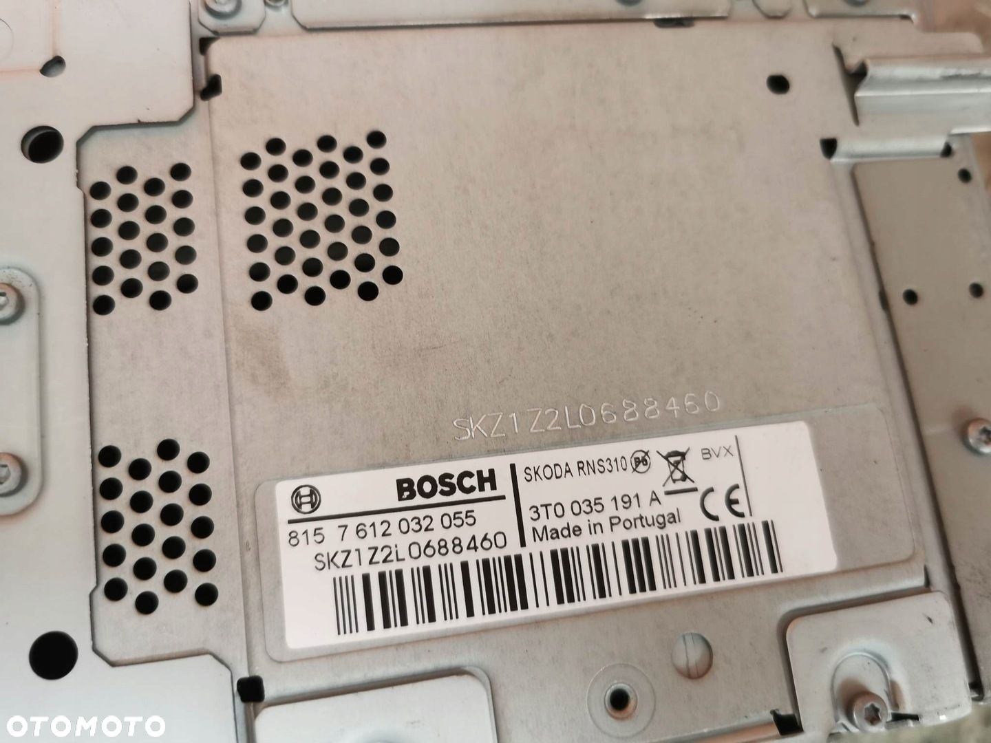 RADIO NAWIGACJA SKODA OE 3T0035191A - 5