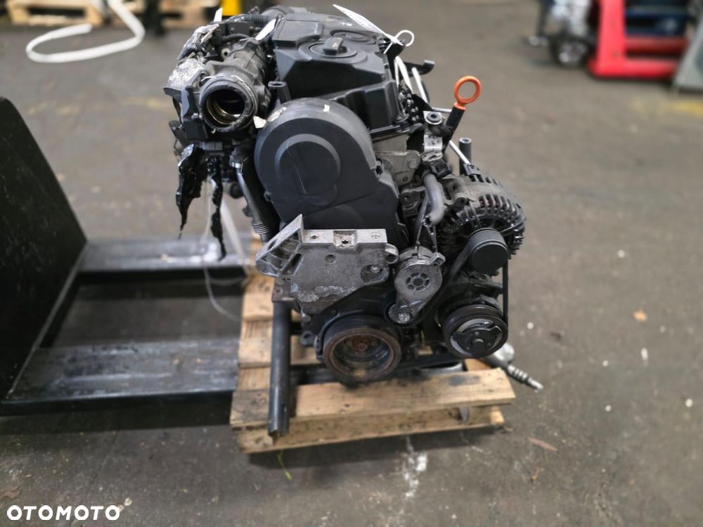 Volkswagen BLS 1.9 TDI diesel silnik kompletny z pełnym osprzętem gotowy do montażu - 2