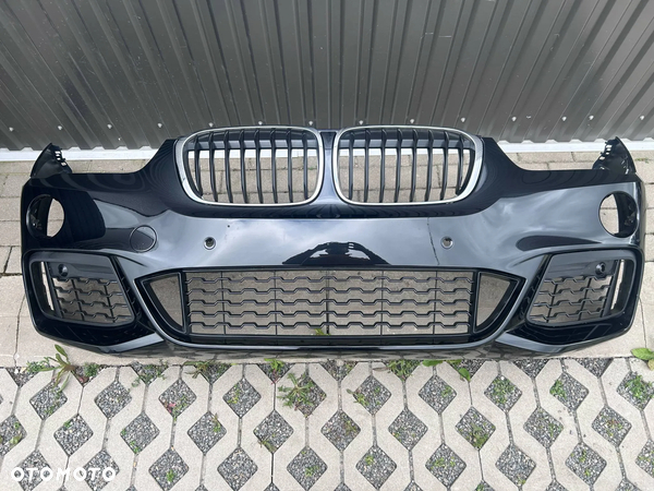 BMW X1 F48 Zderzak Przedni przód M-PAKIET 6xPDC Black Sapphire 475 15-19r