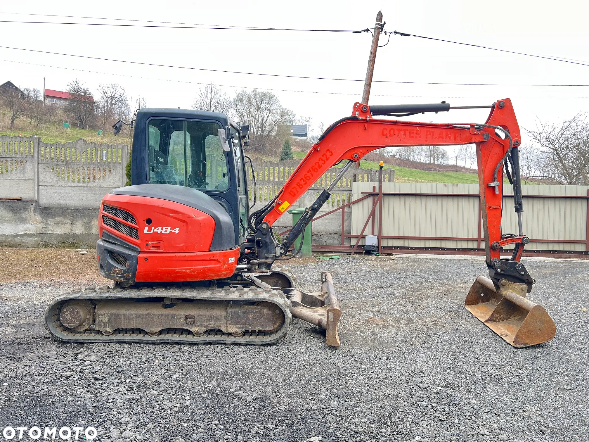 Kubota U48-4 * Koparka Gąsienicowa Kubota U 48  * Zerowy Obrys * 5 Ton * Stan Bardzo Dobry * - 2