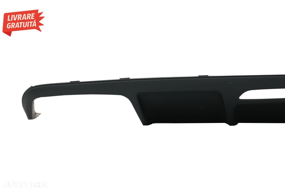 Difuzor cu Evacuare Dubla Mercedes CLS Sedan W218 (2011-2017) pentru bara AMG Spor- livrare gratuita - 2