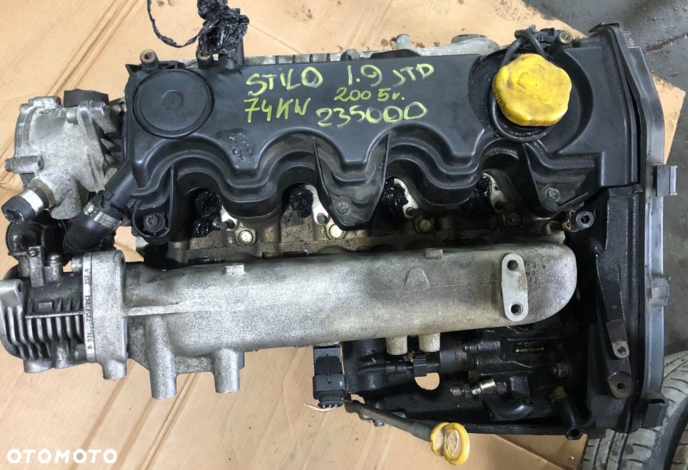 Silnik Fiat STILO 1.9 JTD 74 KW 2005r. 192A9000