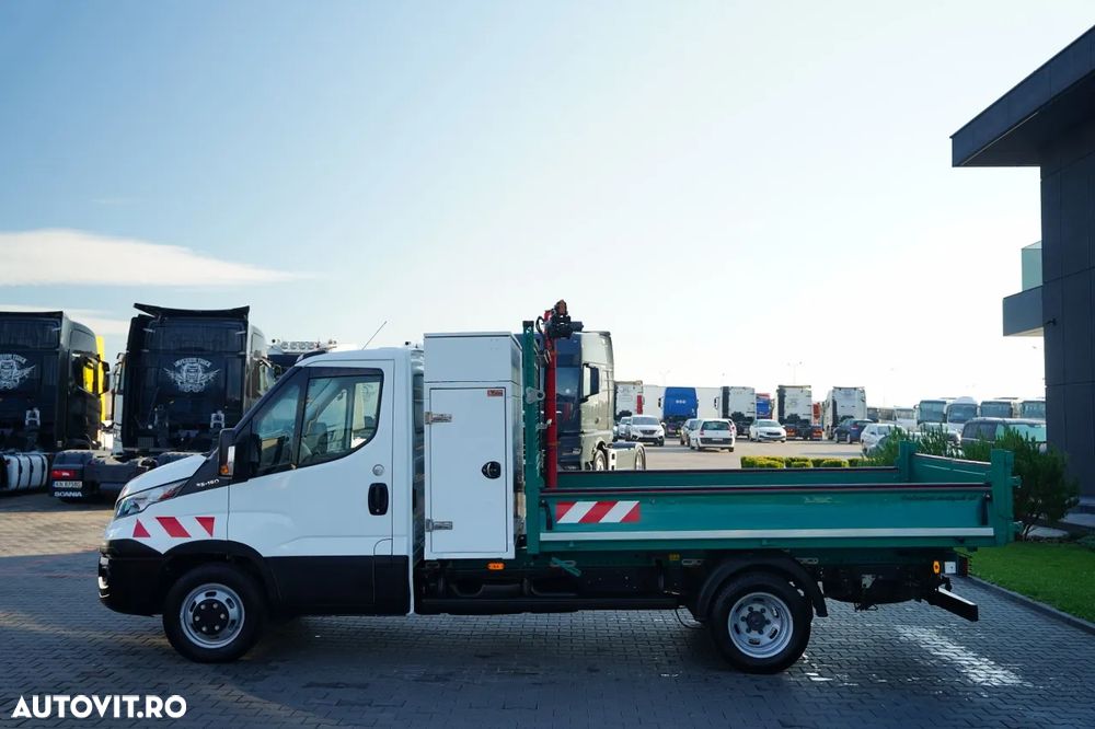 Iveco DAILY 35-150 / OȚEL BASCULABIL SPATE / TRULIU / DUBLU / MANUAL / IMPORTAT / EURO 6 - 15