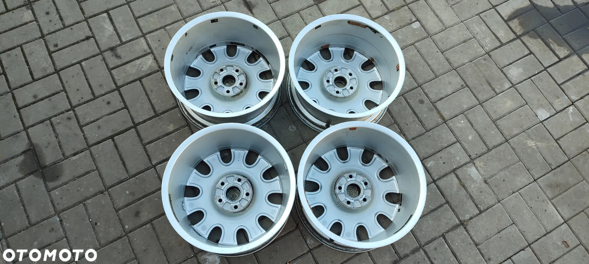 4E0601025R FELGI 5x112 8Jx17 CALI ET 43 AUDI A6 A8 KOMPLET - 9