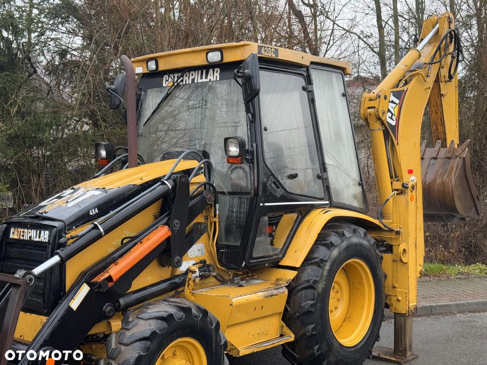 Caterpillar * Koparko Ładowarka * CAT 428 c * Caterpillar  * Stan Dobry - 14