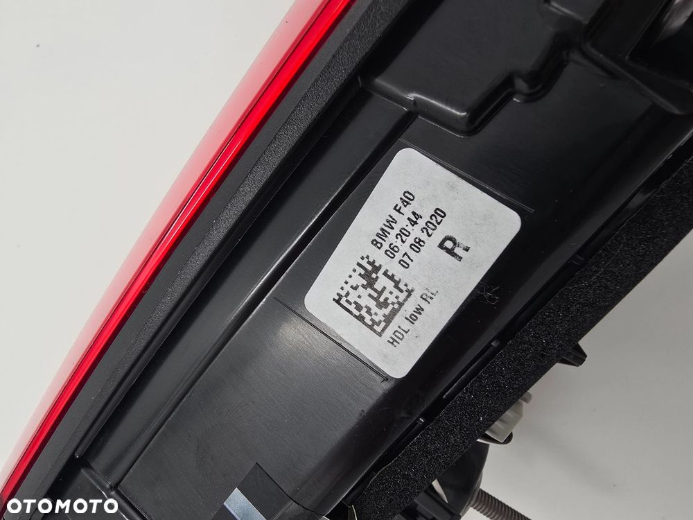 ORYGINALNA NOWA LAMPA PRAWA TYLNA BAGAŻNIKA BMW F40 7467902 - 6