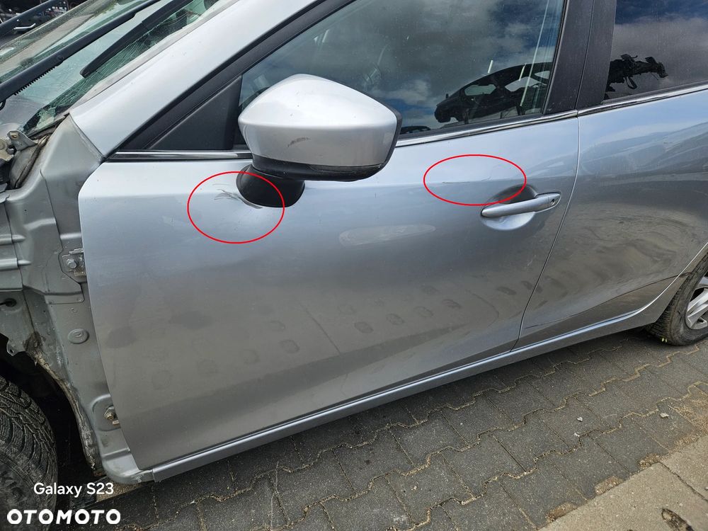 Drzwi lewe przód przednie Mazda 3 III BM Lift 2017r 45P hatchback - 2