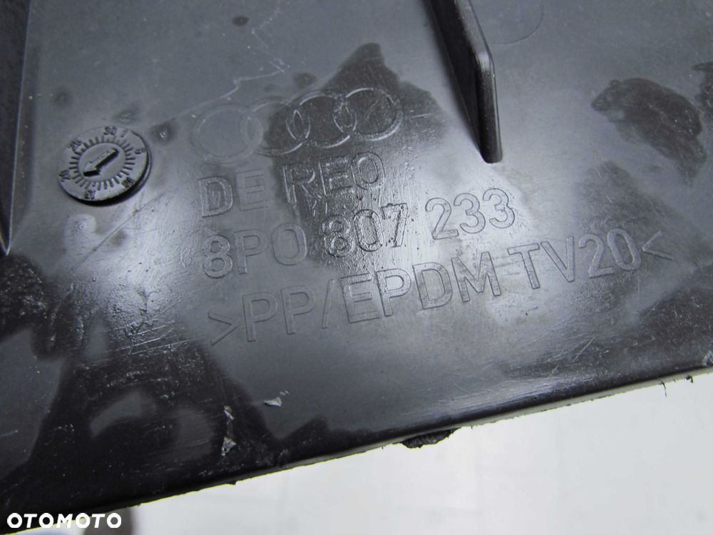 AUDI A3 8P LIFT 08-12 PLYTA OSLONA HOKEJ SPOJLER DOKLADKA ZDERZAKA PRZOD 8P0807233 - 7