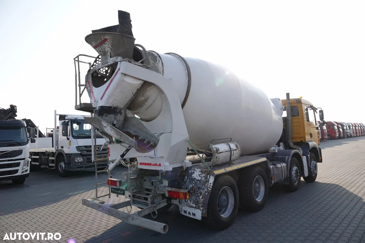 MAN TGA 35. 360 / 8x4 / LIEBHERR 9mc / BETONIERE / PEAR / MANUAL / BETONIERE / - 6