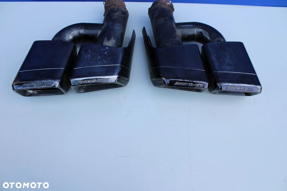 2x Końcówka końcówki wydechu AMG OE Mercedes CL W216 C216 Lift - 3