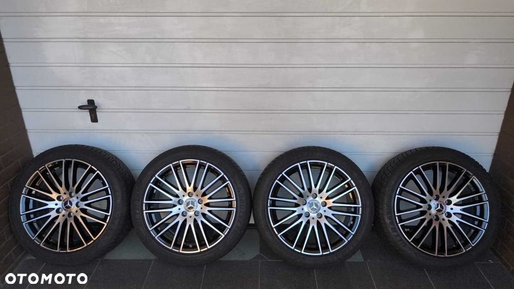 Koła Mercedes A B C Klasa CLA 18" 5x112 opony zima 225/45/18 (OL1994) - 2