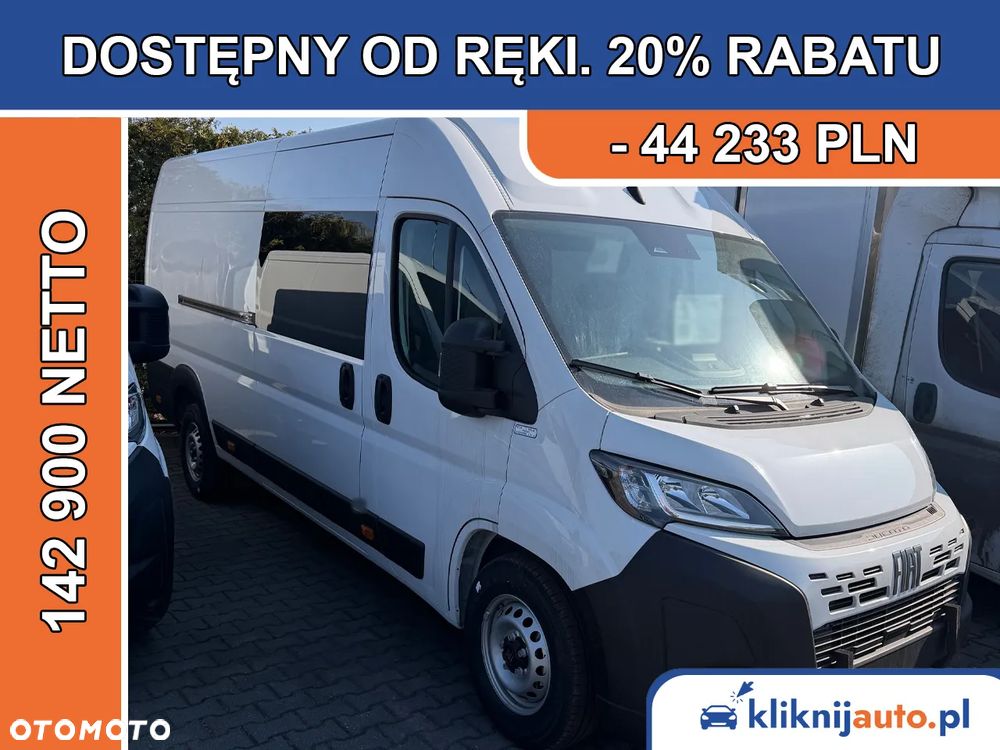 Fiat Ducato L4H2 3,5T Diesel 140KM Manual BRYGADOWY 7-os - 2