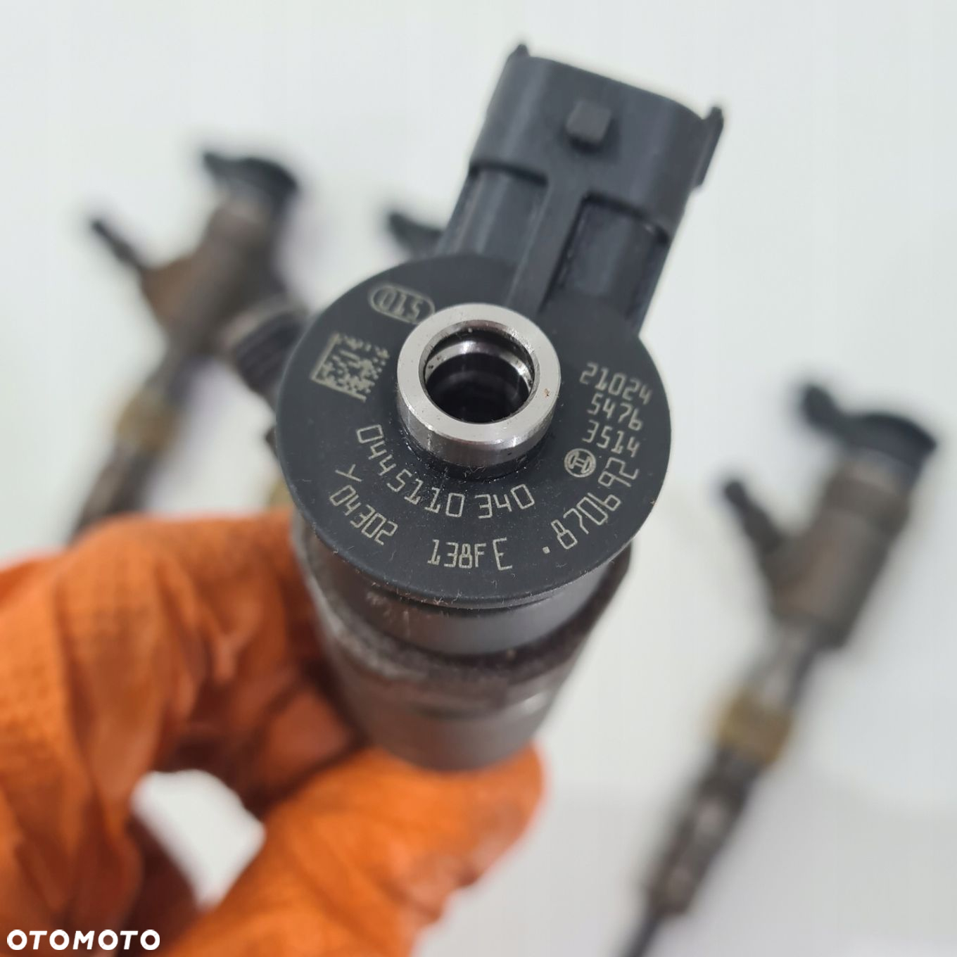 Komplet wtryskiwaczy PEUGEOT CITROEN 1.6 EHDI 8V BOSCH 0445110340 - 2