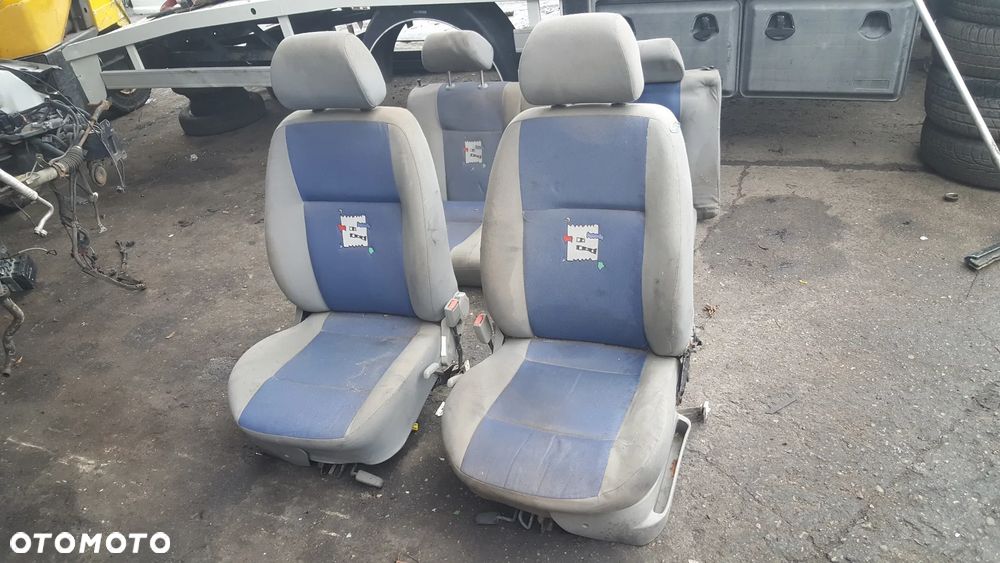 Fotele kanapa tapicerka boczki Volkswagen Polo 6N